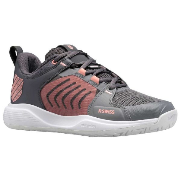 ZAPATILLAS KSWISS ULTRASHOT TEAM WOMEN STEEL GREY / PINK - Tu tienda de zapatos, ropa y bolsos con ofertas y envío gratis