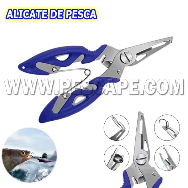 Alicate de pesca de acero inoxidable para agua salada – Azul - Promo Limitada Hoy – Ahorra Más con Envío Gratis desde 40€