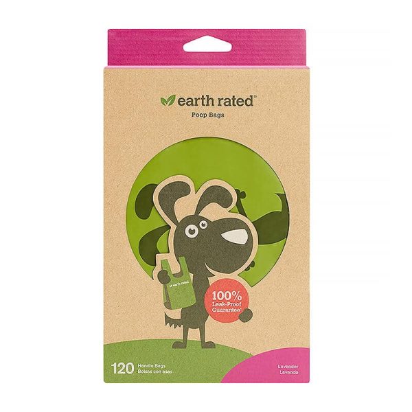 Earth Rated 120 Bolsas Con Manija 13.5X7 - Tu Mundo Pet – Descuentos en Juguetes, Camas y Accesorios