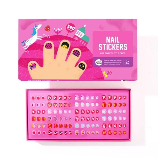 Set 540 Stickers para uñas waterproof Jarmelo - Tu tienda especializada en bebés y maternidad online