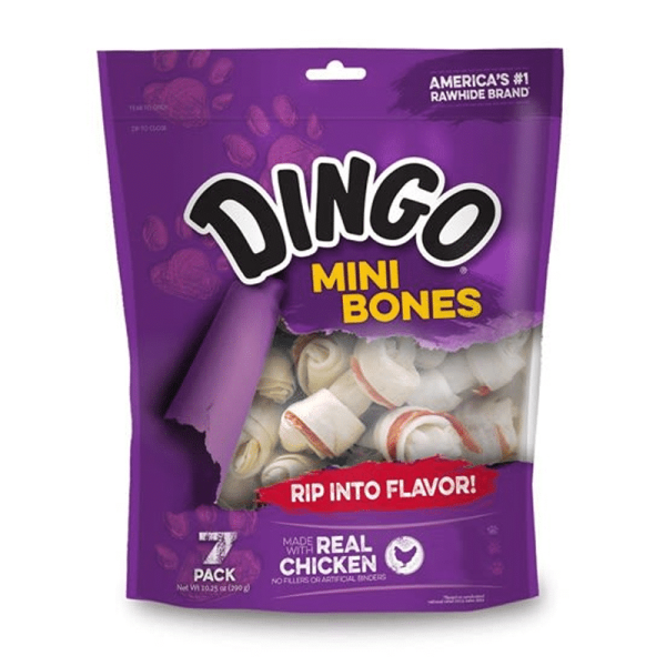 Dingo Mini Bones 70gr – 7und - Tu Mundo Pet – Descuentos en Juguetes, Camas y Accesorios
