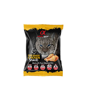 Alpha Spirit Snack de Ave de Corral para gatos - Animalia-Pro | Cuidado profesional para tu mascota – Envío gratis desde 40€