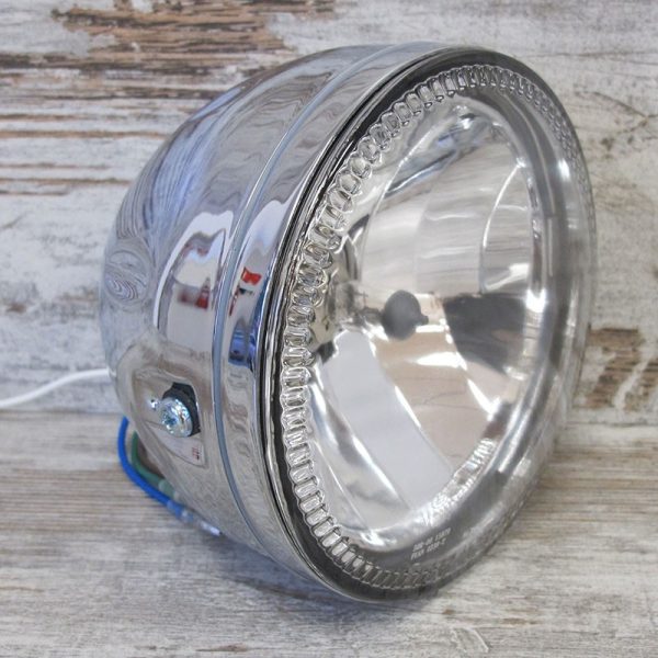 Faro delantero skyline 14,6cm chrome montaje lateral - Equipa Tu Caja de Herramientas – Rebajas en Manuales y Eléctricas