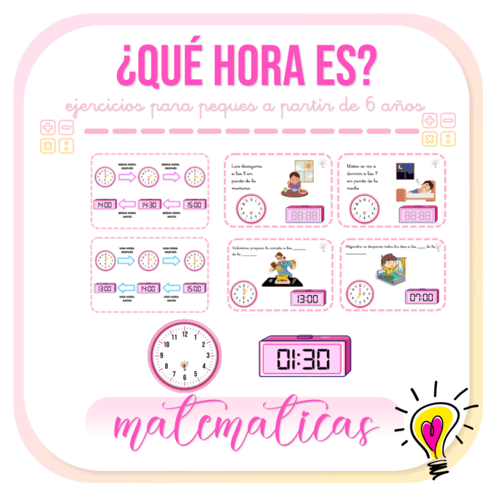 ¿Qué hora es? | Aprender las horas del reloj - Juegos y Juguetes para Despertar la Imaginación de los Pequeños ¿Qué hora es? | Aprender las horas del reloj - Juegos y Juguetes para Despertar la Imaginación de los Pequeños