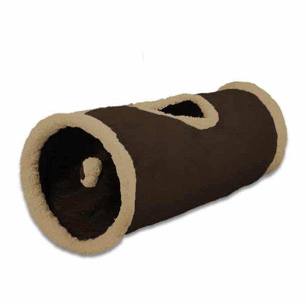 Find Me Tunnel Marrón Oscuro – AFP - Tu Mundo Pet – Descuentos en Juguetes, Camas y Accesorios
