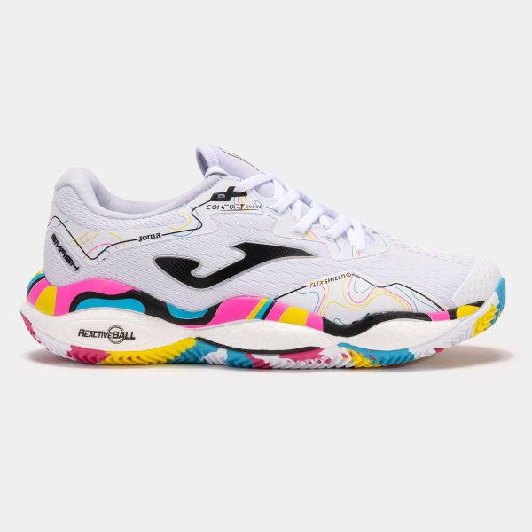ZAPATILLAS JOMA SMASH MEN 2592 BLANCO / MULTICOLOR - Tu tienda de zapatos, ropa y bolsos con ofertas y envío gratis