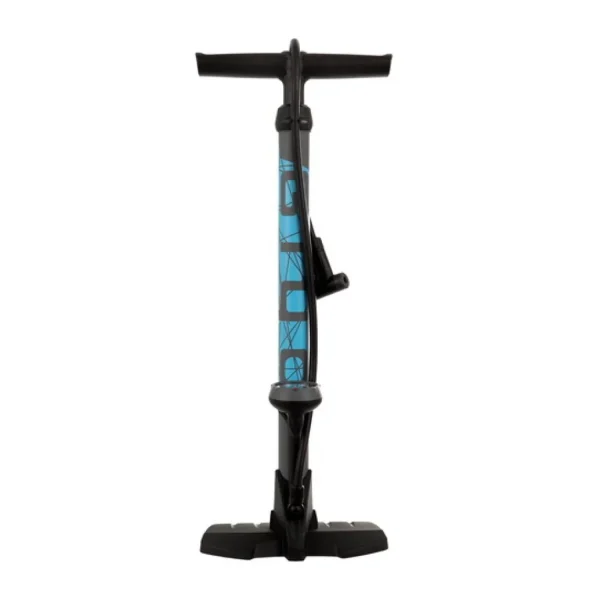 Inflador Giyo para piso GF-43PE C/ Indicador de presión Plastico doble valvula - Tienda outdoor: aventura, montaña y naturaleza
