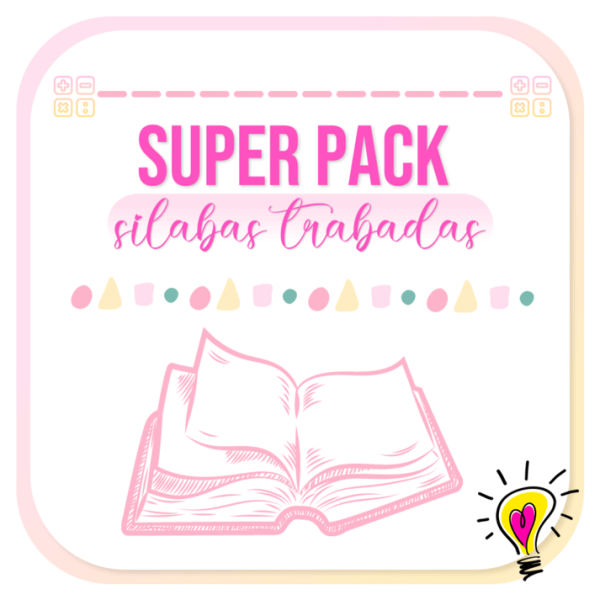 Super Pack Sílabas Trabadas - Juegos y Juguetes para Despertar la Imaginación de los Pequeños