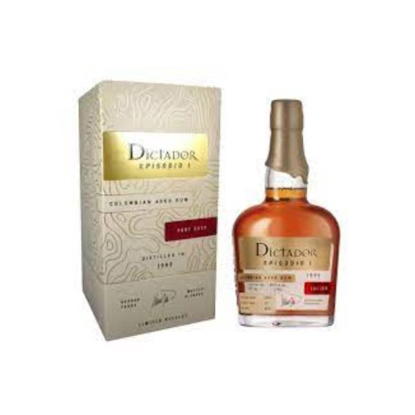 DICTADOR – RHUM HORS D’ÂGE – EPISODIO 1 – AMERICAN OAK CASK – 22 ANS – 1999 – 70CL – 43° - Vins sélectionnés – Goût et élégance | Livraison gratuite dès