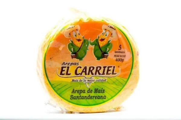 AREPA EL CARRIEL DE MAIZ SANTADERIA 400G UND - Gran selección de alimentos en oferta – Envío gratis en pedidos superiores a 35€