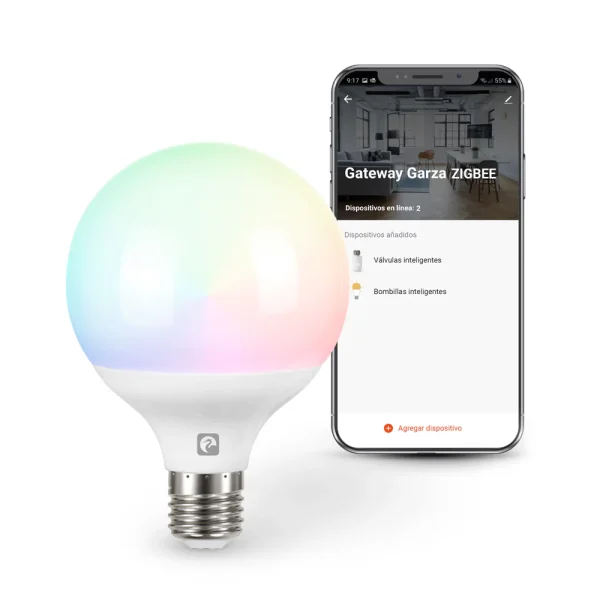 Bombilla Globo Zigbee Rgb Cct - Ideas de Regalos Sostenibles: Juguetes de Madera y Bazar Ecológico