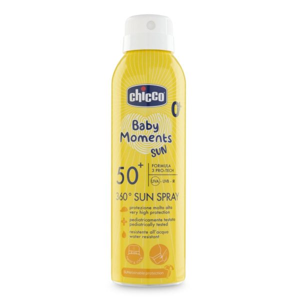 Spray Solar 360 SPF 50+ Chicco - Tu tienda especializada en bebés y maternidad online