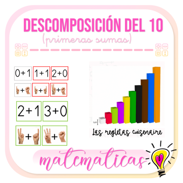 Descomponer Números Hasta el 10 - Juegos y Juguetes para Despertar la Imaginación de los Pequeños