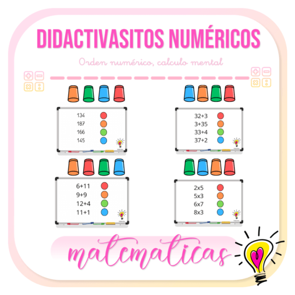 Didactivasitos Numéricos - Juegos y Juguetes para Despertar la Imaginación de los Pequeños