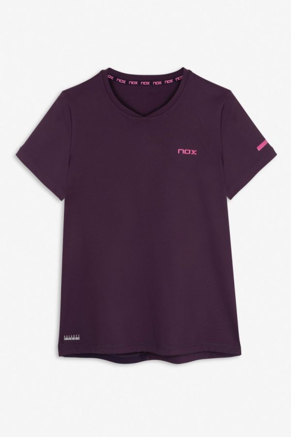 CAMISETA DE MANGA CORTA PARA MUJER NOX PRO SERIES DEEP PURPLE - Tu tienda de zapatos, ropa y bolsos con ofertas y envío gratis