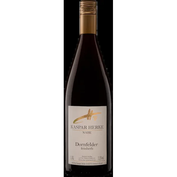 Dornfelder feinherb 1,0 l – Weingut Kaspar Herke - Vins sélectionnés – Goût et élégance | Livraison gratuite dès 50€