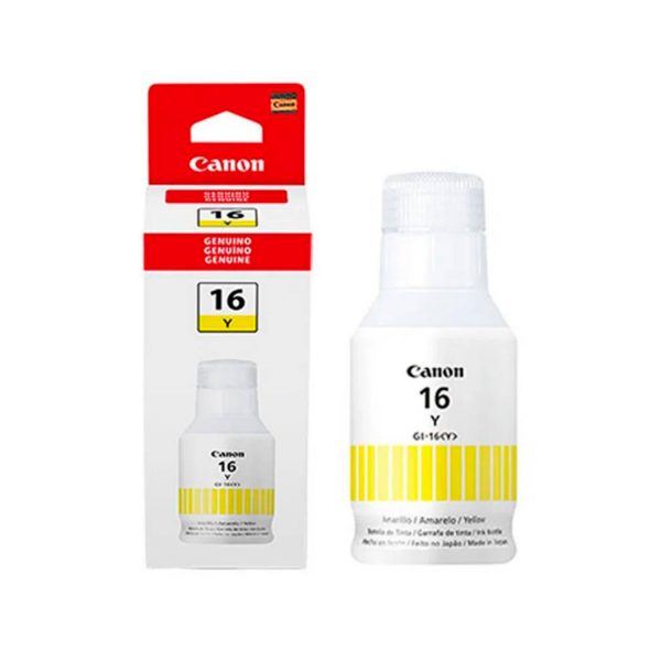 TINTA CANON GI16 YELLOW - Productos Alimentarios Cuidadosamente Elegidos – Envío Gratuito 35€+