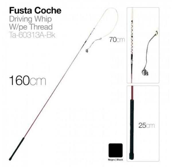 FUSTA COCHE TF TA-60313A NEGRO 160cm - Deporte y Outdoor al Mejor Precio del Mercado
