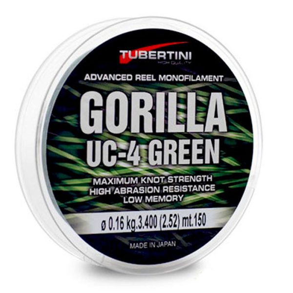 Bobina Tubertini Gorilla UC-4 Green - Tu Tienda Outdoor de Confianza para Camping y Naturaleza