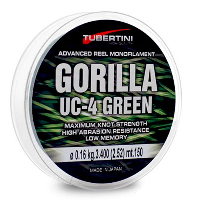 Bobina Tubertini Gorilla UC-4 Green - Tu Tienda Outdoor de Confianza para Camping y Naturaleza Bobina Tubertini Gorilla UC-4 Green - Tu Tienda Outdoor de Confianza para Camping y Naturaleza
