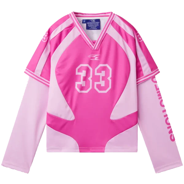 Noemotions Long Sleeve Jersey Pink - Complementa tu estilo – Ofertas por tiempo limitado
