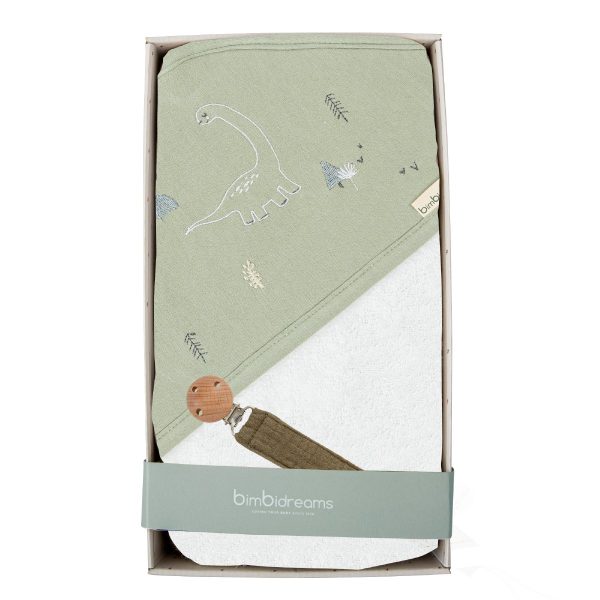 Set Maxicapa + Sujetachupe Trex Bimbidreams - Tu tienda especializada en bebés y maternidad online