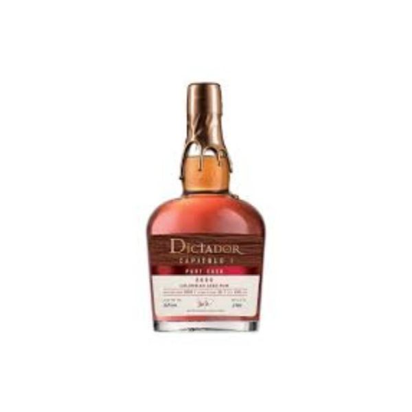 DICTADOR – RHUM HORS D’ÂGE – PORT CASK – MILLÉSIME 2000 – 70CL – 43° - Vins sélectionnés – Goût et élégance | Livraison gratuite dès 50€