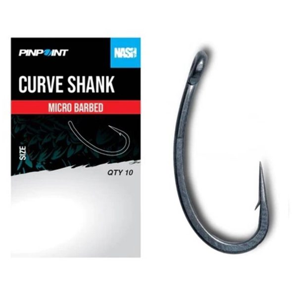 ANZUELOS NASH CURVE SHANK nº 8 - Gran selección de alimentos en oferta – Envío gratis en pedidos superiores a 35€