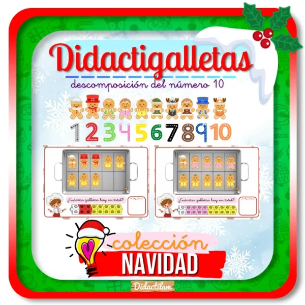 Didactigalletas Navideñas - Juegos y Juguetes para Despertar la Imaginación de los Pequeños