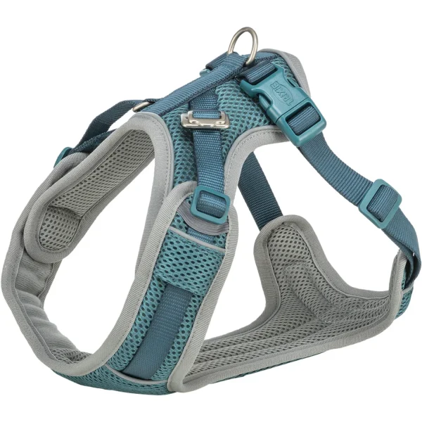 Premium Arnés FlexMesh, azul petróleo - Amigos Animal – Creando la mejor vida para tu mascota
