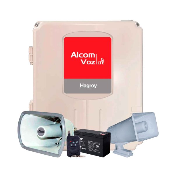 ALARMA COMUNITARIA O VECINAL ALCOM VOZ HAGROY HG-AC-ALMVZ4G - Promo Limitada Hoy – Ahorra Más con Envío Gratis desde 40€