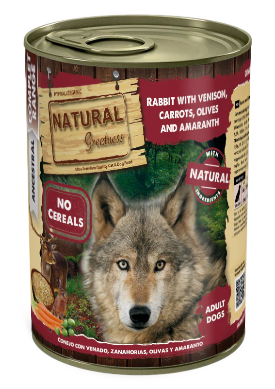 Conejo con Venado, Zanahorias, Aceitunas y Amaranto - Amigos Animal – Creando la mejor vida para tu mascota Conejo con Venado, Zanahorias, Aceitunas y Amaranto - Amigos Animal – Creando la mejor vida para tu mascota