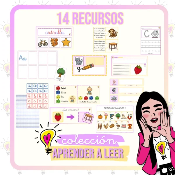 Aprender a Leer: Colección El Sistema Integral de Lectoescritura - Juegos y Juguetes para Despertar la Imaginación de los Pequeños