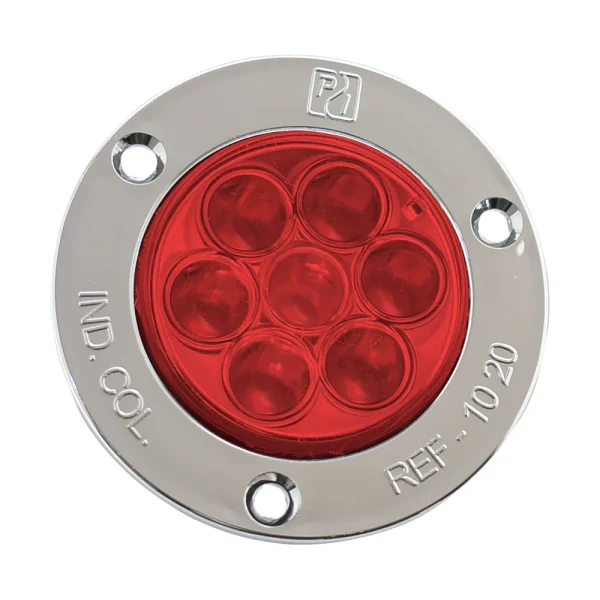 Faro Lateral Redondo2" 7Led Aro Plastico Cromado 12/24V Plast Innova - Equipa Tu Caja de Herramientas – Rebajas en Manuales y Eléctricas