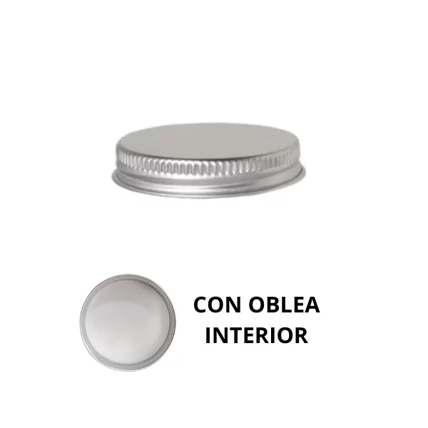 Tapa Tarro de Aluminio 15 ml - Productos Alimentarios Cuidadosamente Elegidos – Envío Gratuito 35€+