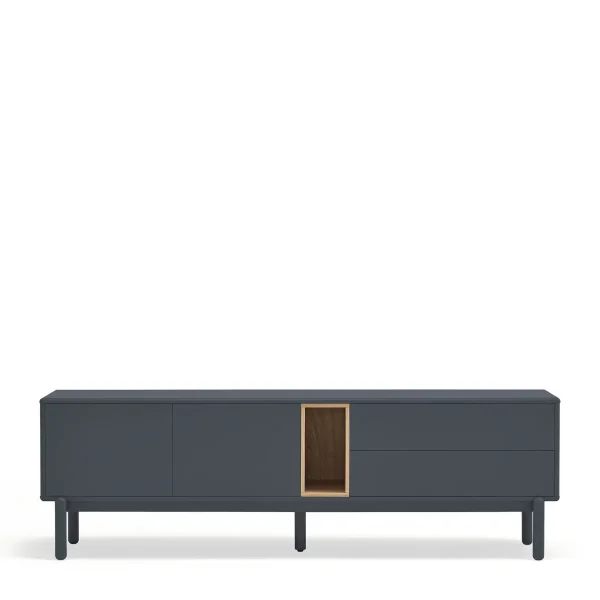 Mueble TV Corvo Teulat - 180 cm gris antracita - Ideas de Regalos Sostenibles: Juguetes de Madera y Bazar Ecológico