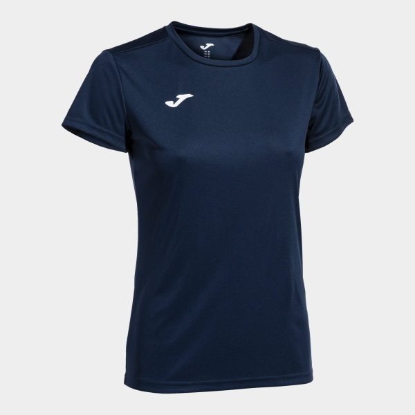 CAMISETA JOMA MANGA CORTA MUJER COMBI AZUL MARINO - Tu tienda de zapatos, ropa y bolsos con ofertas y envío gratis
