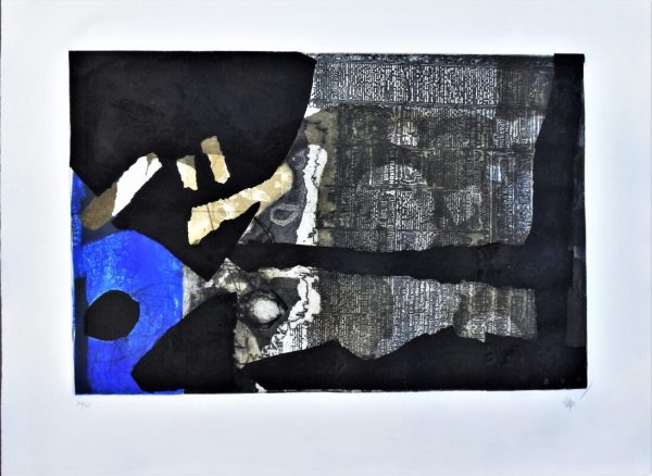 Antoni Clavé 1968 – «Ocre, noir et bleu» Aguafuerte y grabado al carborundum - Top Alimentos en Oferta – Envío Gratis por Tiempo Reducido