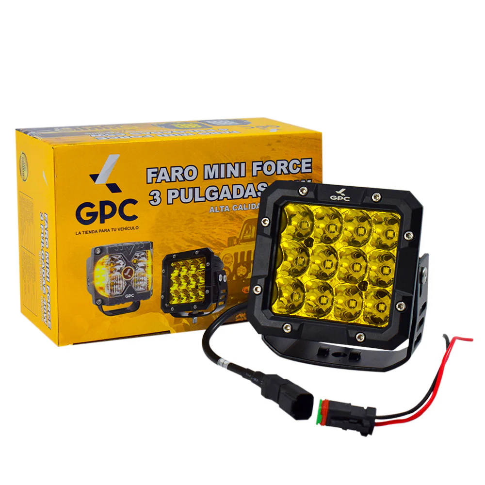 Faro Neblinero de Trabajo Cubo LED Off Road Force 4.5" 12/24v 60w - Equipa Tu Caja de Herramientas – Rebajas en Manuales y Eléctricas Faro Neblinero de Trabajo Cubo LED Off Road Force 4.5" 12/24v 60w - Equipa Tu Caja de Herramientas – Rebajas en Manuales y Eléctricas