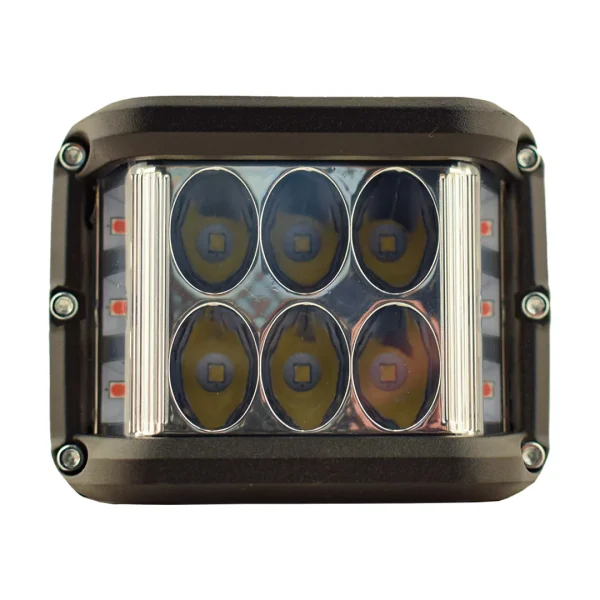 Faro Pirata de Trabajo Tipo Barra 4" (Jr-S-36w) 12-36v Luz Blanca - Amarilla - Equipa Tu Caja de Herramientas – Rebajas en Manuales y Eléctricas