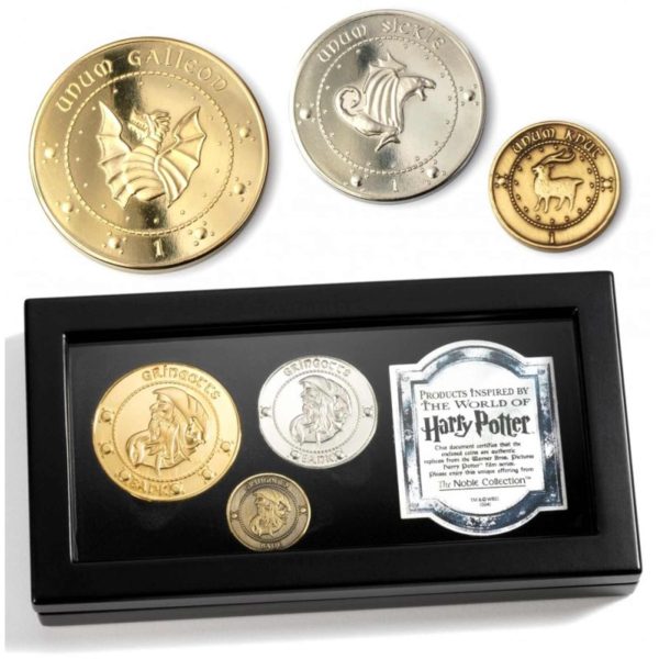 Harry Potter Réplica Monedas de los Gnomos Gringotts - Tienda Infantil Online – Bebés, Juguetes, Ropa y Artículos Esenciales
