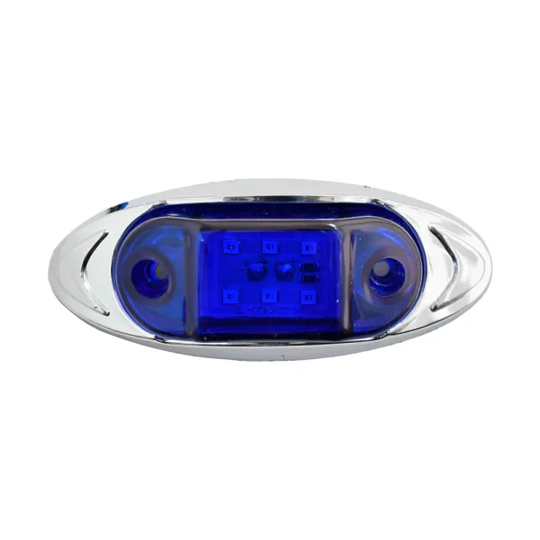 Faro Lateral Cromado 6 led 24V Fijo Azul Hb - Equipa Tu Caja de Herramientas – Rebajas en Manuales y Eléctricas