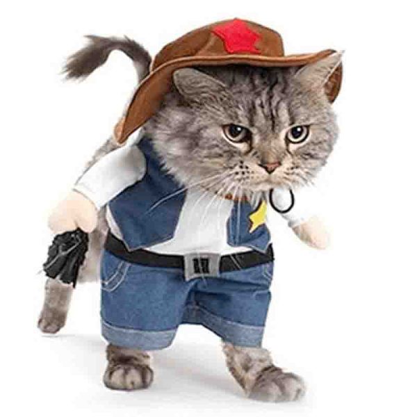 Disfraz de Perro o Disfraz de Gato Sheriff - Tu Mundo Pet – Descuentos en Juguetes, Camas y Accesorios