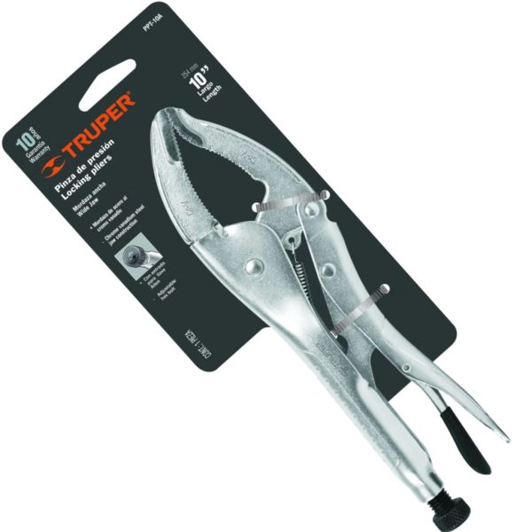Alicate Gripp mordaza larga 10″(cuad/red/hex)»TRUPER»PPT-10A - Promo Limitada Hoy – Ahorra Más con Envío Gratis desde 40€