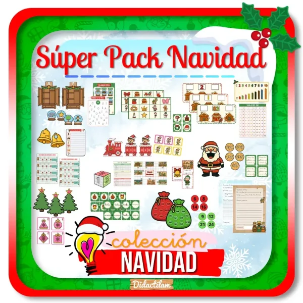 Super Pack Recursos Navidad | Colección 2025-2026 - Juegos y Juguetes para Despertar la Imaginación de los Pequeños