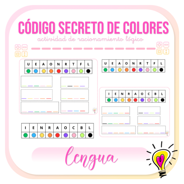Código Secreto de Colores - Juegos y Juguetes para Despertar la Imaginación de los Pequeños