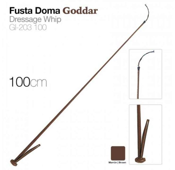 FUSTA DOMA GODDAR GL-203 MARRÓN 100cm - Deporte y Outdoor al Mejor Precio del Mercado
