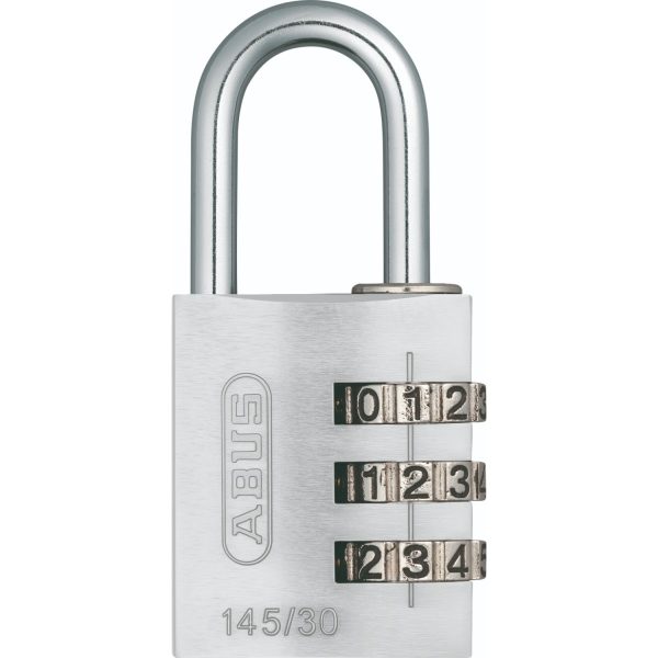 CANDADO DE ALUMINIO CON CLAVE – 145/30 - Tu Tienda Outdoor de Confianza para Camping y Naturaleza