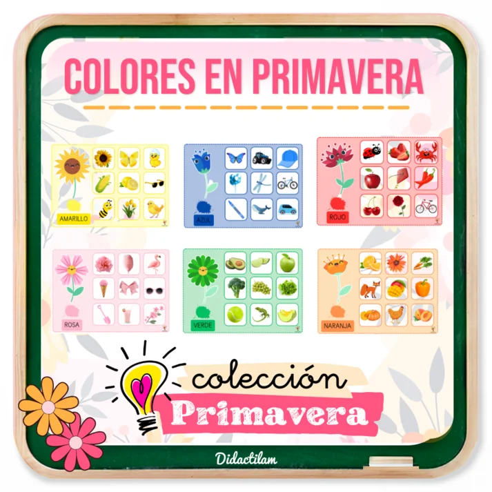 Libro de Colores Colección Primavera - Juegos y Juguetes para Despertar la Imaginación de los Pequeños Libro de Colores Colección Primavera - Juegos y Juguetes para Despertar la Imaginación de los Pequeños