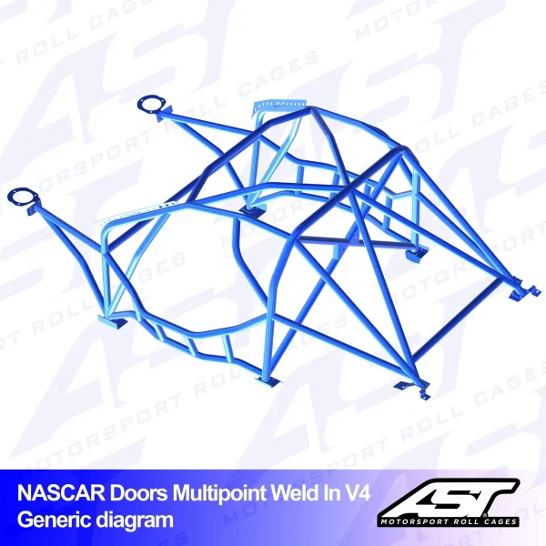 Arco de Seguridad BMW (E46) 3-Series 5-door Touring RWD MULTIPOINT WELD IN V4 NASCAR-door para drift - Top Alimentos en Oferta – Envío Gratis por Tiempo Reducido